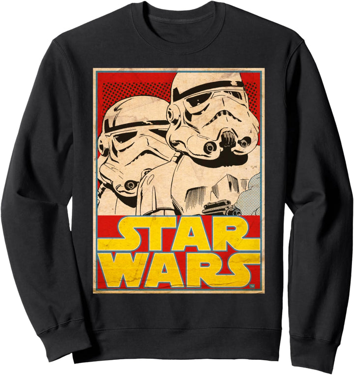 Star Wars Trooper Pop Art Portrait Sweatshirt
