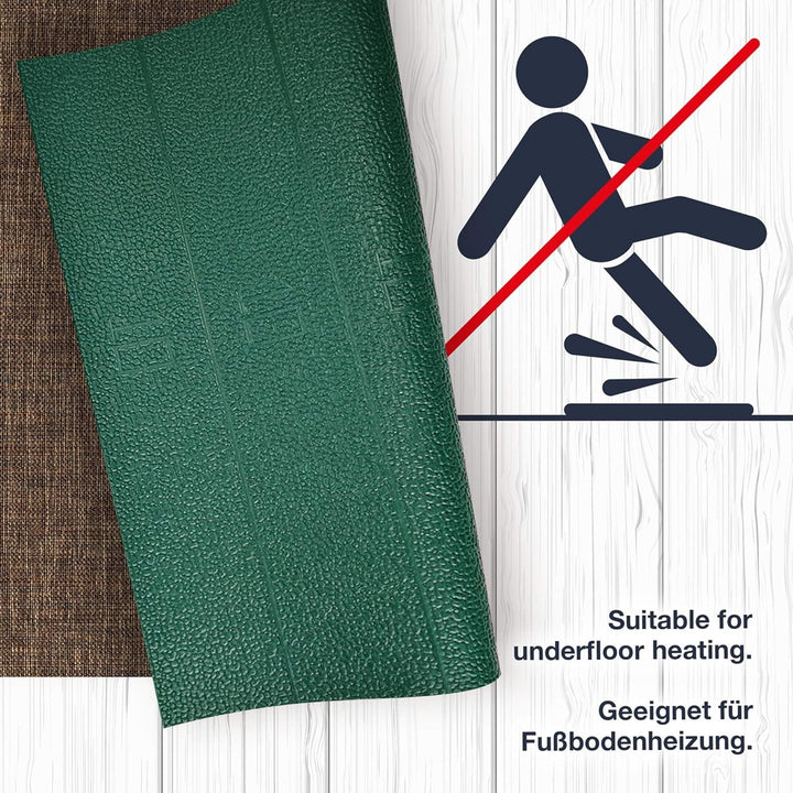 WohnDirect Küchenteppich waschbar 50 x 120 cm - für Innen bis 10m Länge - rutschfest + zuschneidbar