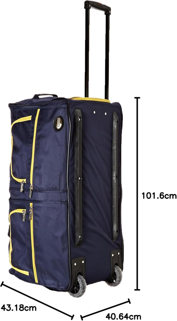 Rockland Melbourne Hardside erweiterbares Gepäck mit Rollen, Marineblau, 40" 101,6 cm Navy, 101,6 cm