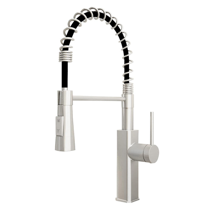 Wasserhahn Küche, SEMANEY Hochdruck Küchenarmatur Ausziehbar, Armatur Küche mit Brause 2 Strahlarten