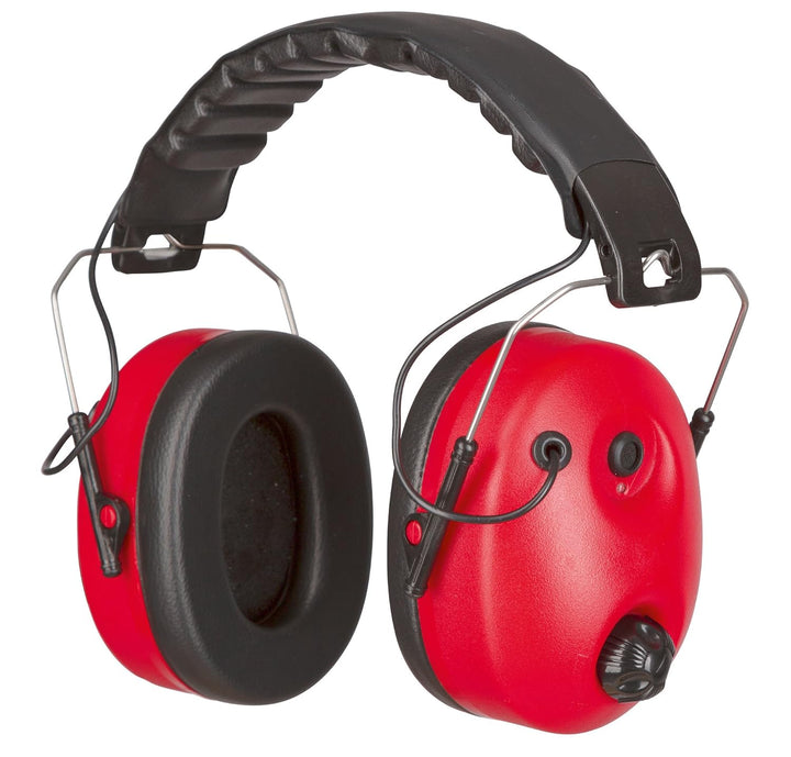 Kerbl 34490 Gehörschutz Noise Cancelling, elektronisch, SNR 31 dB, Rot