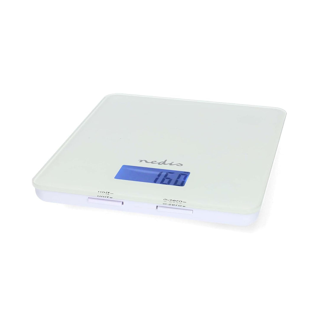 SmartLife Küchenwaage - Bluetooth - Glas/Kunststoff - Weiss