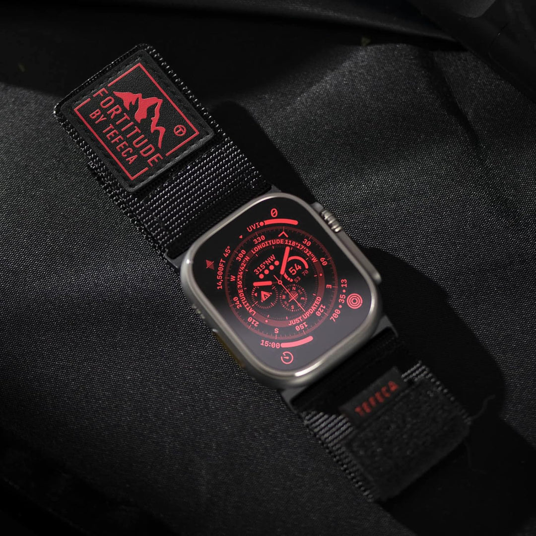 Tefeca Fortitude Serie Ultrawide Armband Kompatibel mit Apple Watch Ultra/Ultra2 Serie 9/8/SE2/7/6/S