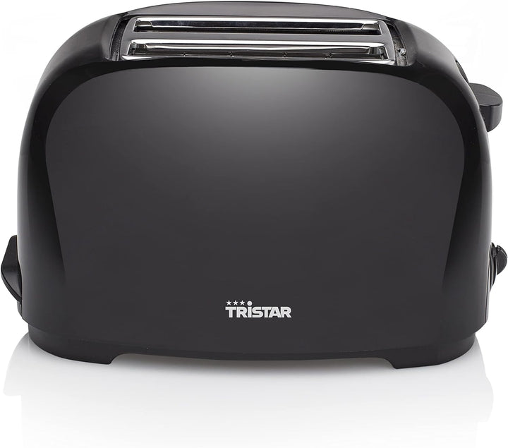 Tristar BR-1025 Toaster - 6 einstellbare Bräunungsstufen mit Brötchenaufsatz - herausnehmbares Krümm