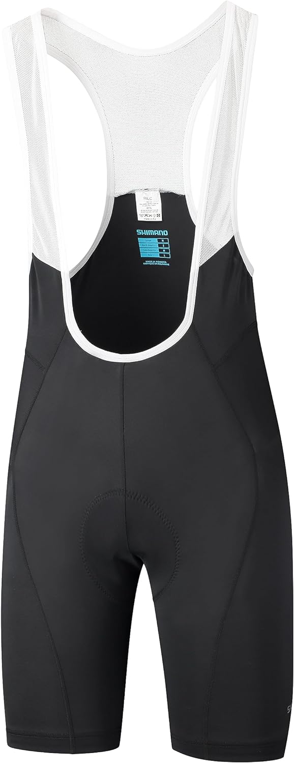 SHIMANO Kodama Trägerhosen | Bib Shorts Leggings | Grösse XS | Schwarze Radfahrhose Herren | Fahrrad