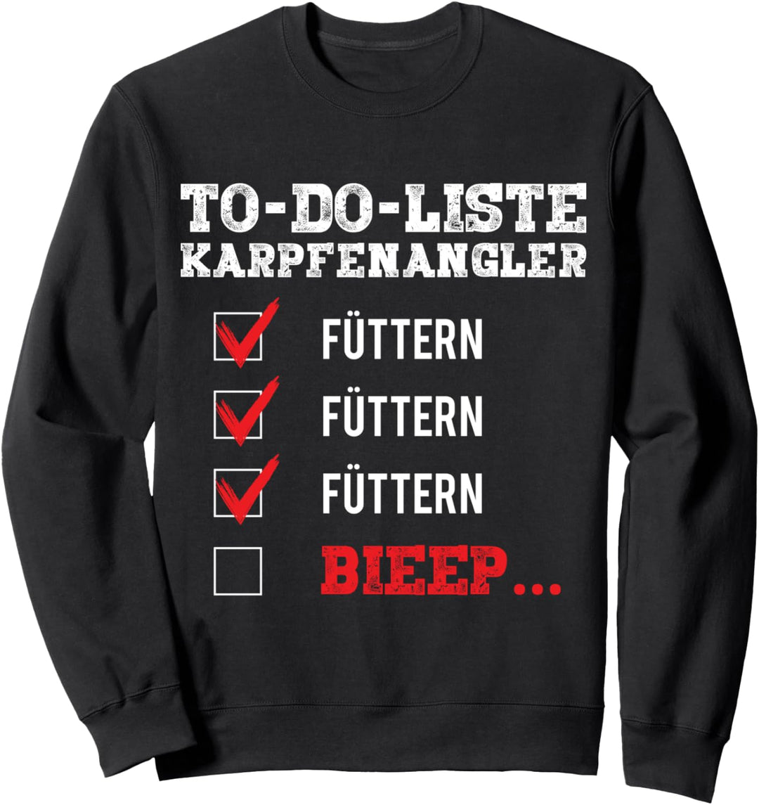 Anglergeschenk Karpfen Angeln Das Friedfisch Angler Geschenk Sweatshirt