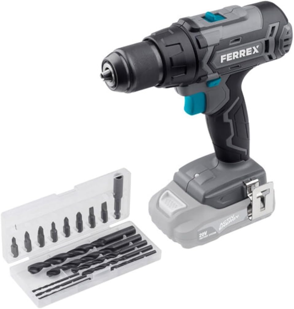 FERREX Akku-Bohrmaschine 20-V-Starter-Pack (ohne AKKU)