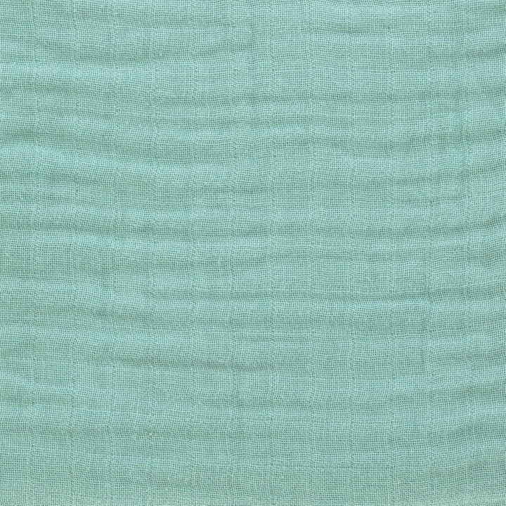 LÄSSIG Kinder Bademantel Baumwolle/Muslin Bathrobe 24-36 Monate (1er Pack) mint, 24-36 Monate (1er P