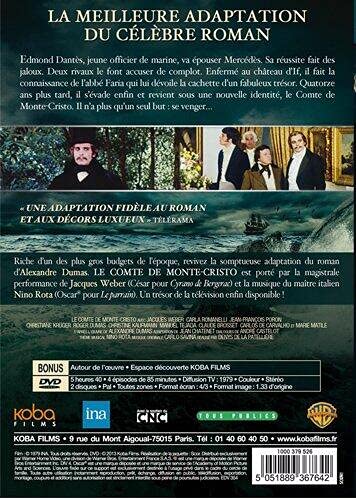Le comte de monte-cristo [FR Import], DVD