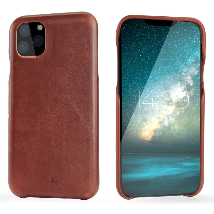 BULLAZO Menor Classic – kompatibel mit iPhone 11 Pro 5,8" Case Handy Schutzhülle aus hochwertigem Le