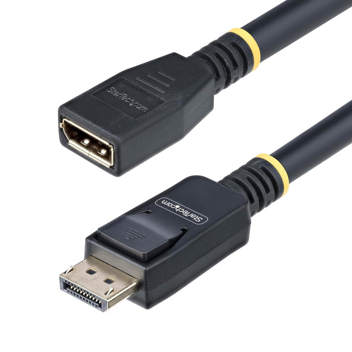 StarTech 3m DisplayPort 1.4 Verlängerungskabel, 8K 60Hz, St/Bu, Schwarz