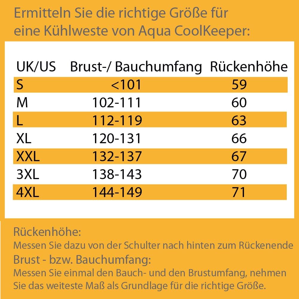 Kühlweste - Pacific Blue, Grösse S - 4XL XXL Pacific Blue, XXL Pacific Blue
