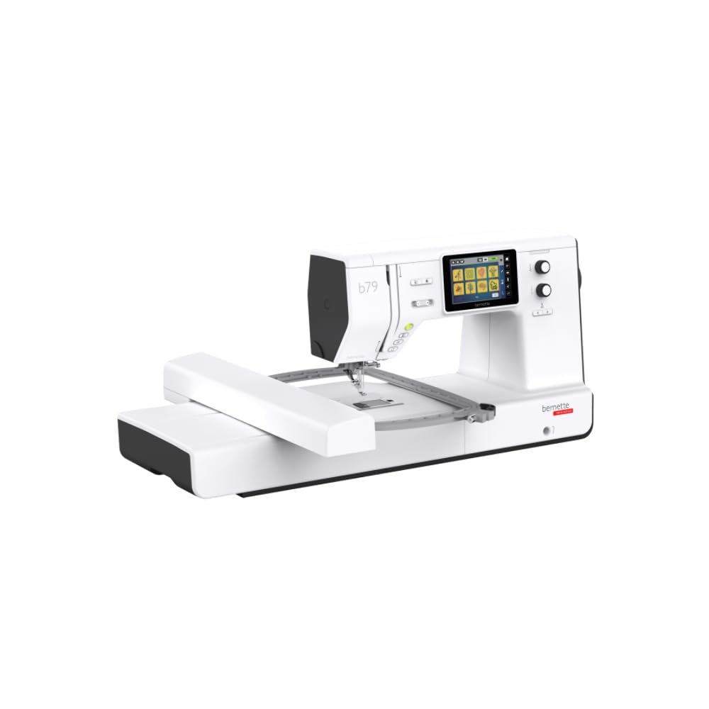 Bernette B79 Computer Näh- und Stickmaschine inkl. 2 Sticksoftware Modulen | für optimale Näh- und S
