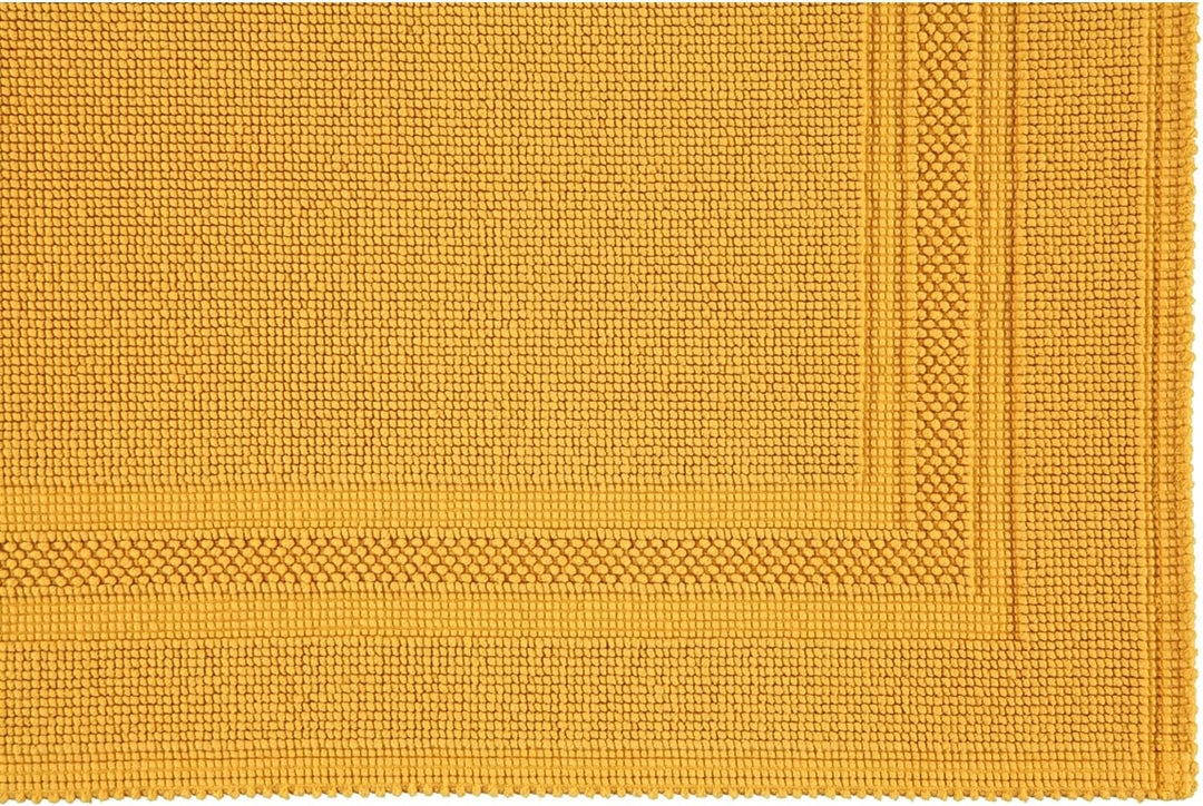 Rhomtuft Badteppich Gala Curry 348 - 70 x 120 cm Gold - 348 70x120 cm, Gold - 348 70x120 cm
