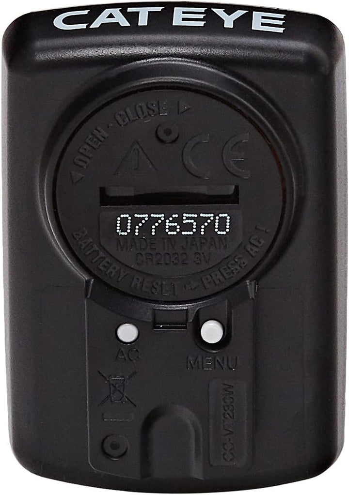 Cateye FAHRRADCOMPUTER Velo Wireless CC-VT Einheitsgrösse, Einheitsgröße