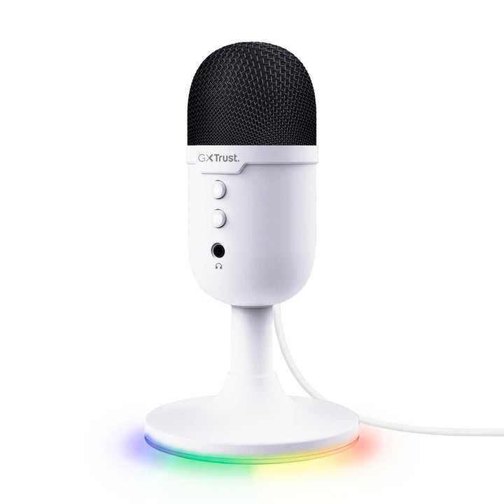 Trust Gaming GXT 236W Yami USB Streaming Mikrofon PC Podcast Twitch Discord ASMR YouTube 5, Kondensa
