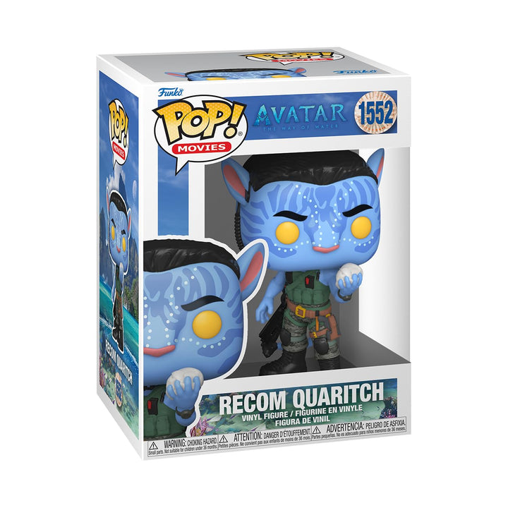 Funko Pop! Movies: Avatar: The Way of Water - Recom Quaritch - Vinyl-Sammelfigur - Geschenkidee - Of