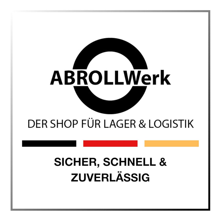 Drahtgitterbehälter mit Holz-Rollplatte – 4-seitiger Gitterwagen mit 1585 mm Nutzhöhe – Robuster Rol