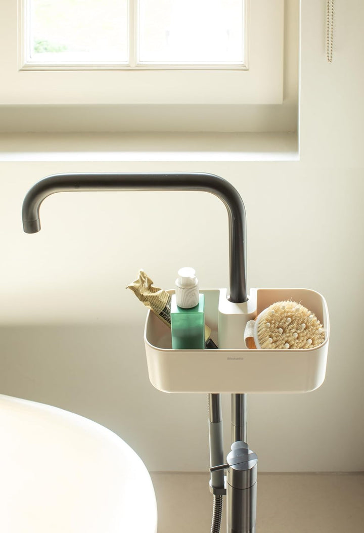 Brabantia - ReNew Duschablage - Platzsparend - Hält bis zu 2 kg - Wandhalterung für die Dusche - Kor