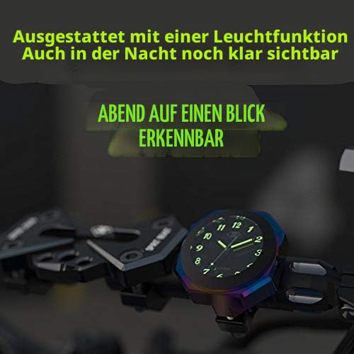 Motorrad wasserdichte Uhr schwarz blau rot silber für Fahrrad/Motorrad/SUV verschiedene Modelle, pas