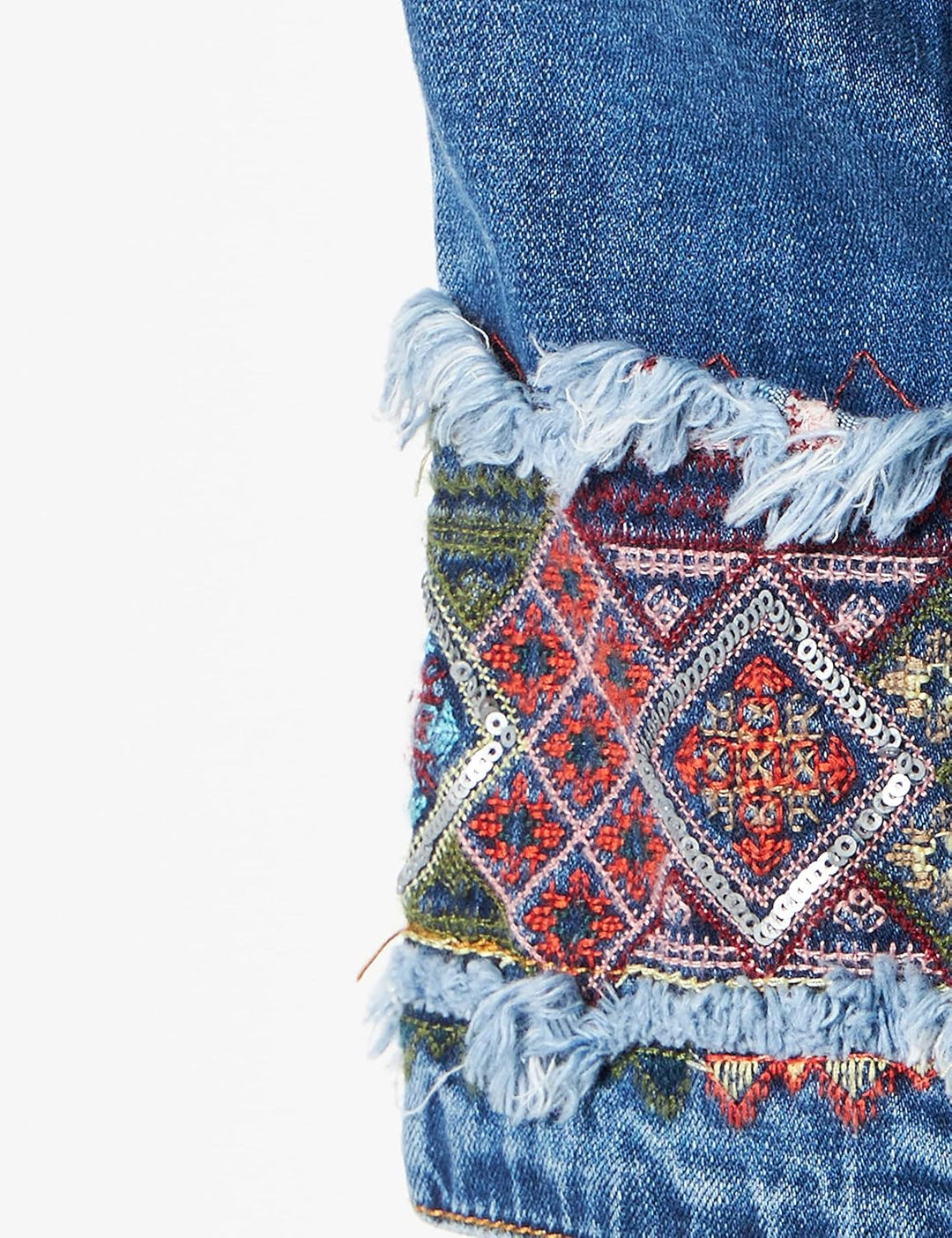 Desigual Damen Chaq_bakersf Jeansjacke XS Blau, XS Blau