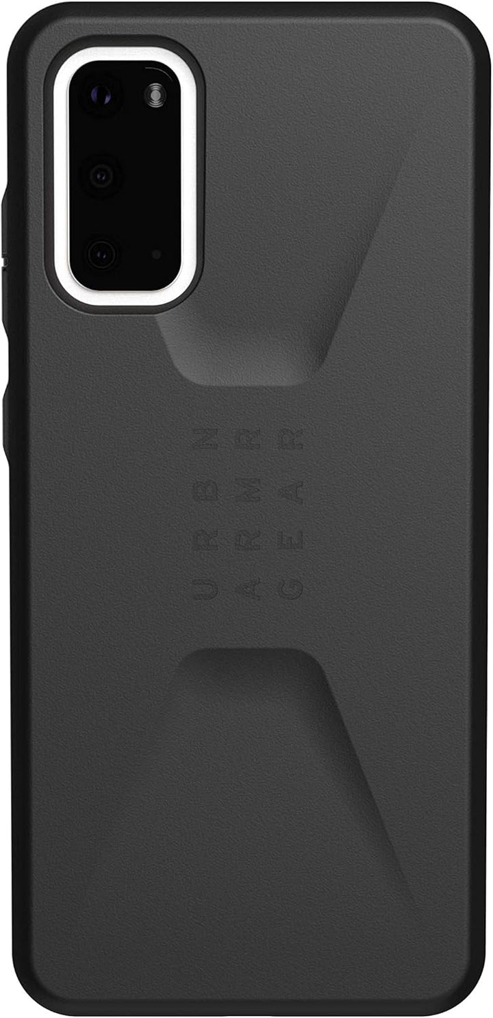 Urban Armor Gear Civilian Hülle Samsung Galaxy S20 (6,2") Schutzhülle (Wireless Charging kompatibles