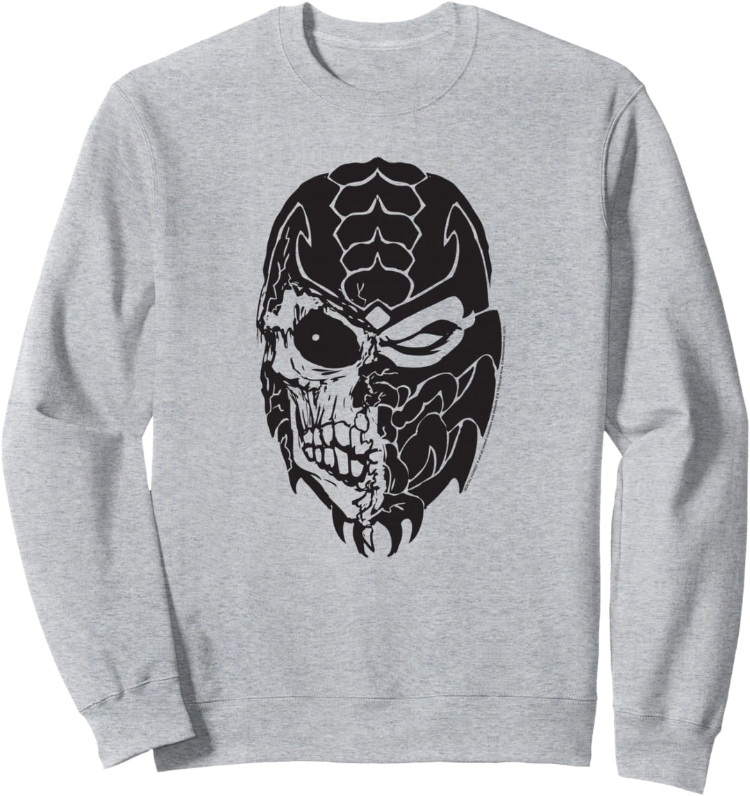 Mortal Kombat 9 Scorpion Skull Icon Sweatshirt