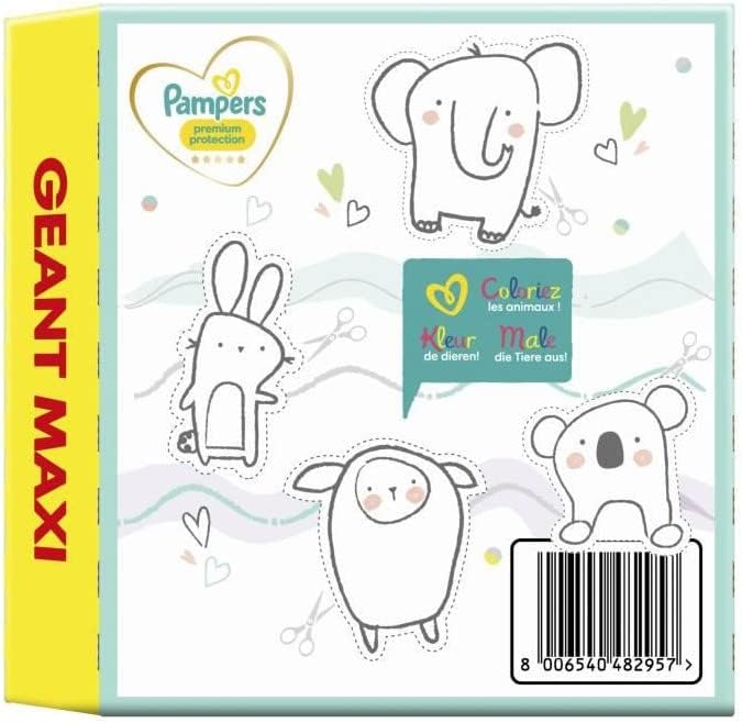 PAMPERS Premium Protection Taille 4 - 80 Couches