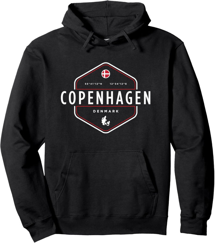 Copenhagen Denmark Pullover Hoodie