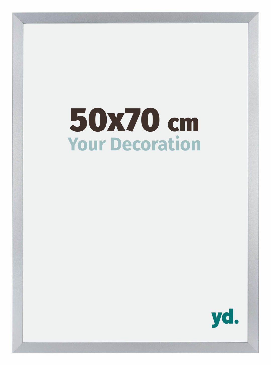 yd. Your Decoration - Bilderrahmen 50,00x70,00 cm - Bilderrahmen aus MDF mit Acrylglas - Antireflex