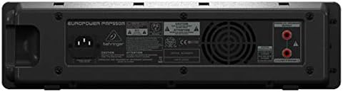 Behringer EUROPOWER PMP550M 500-Watt-5-Kanal-Powermixer mit Klark Teknik Multi-FX-Prozessor, FBQ-Fee