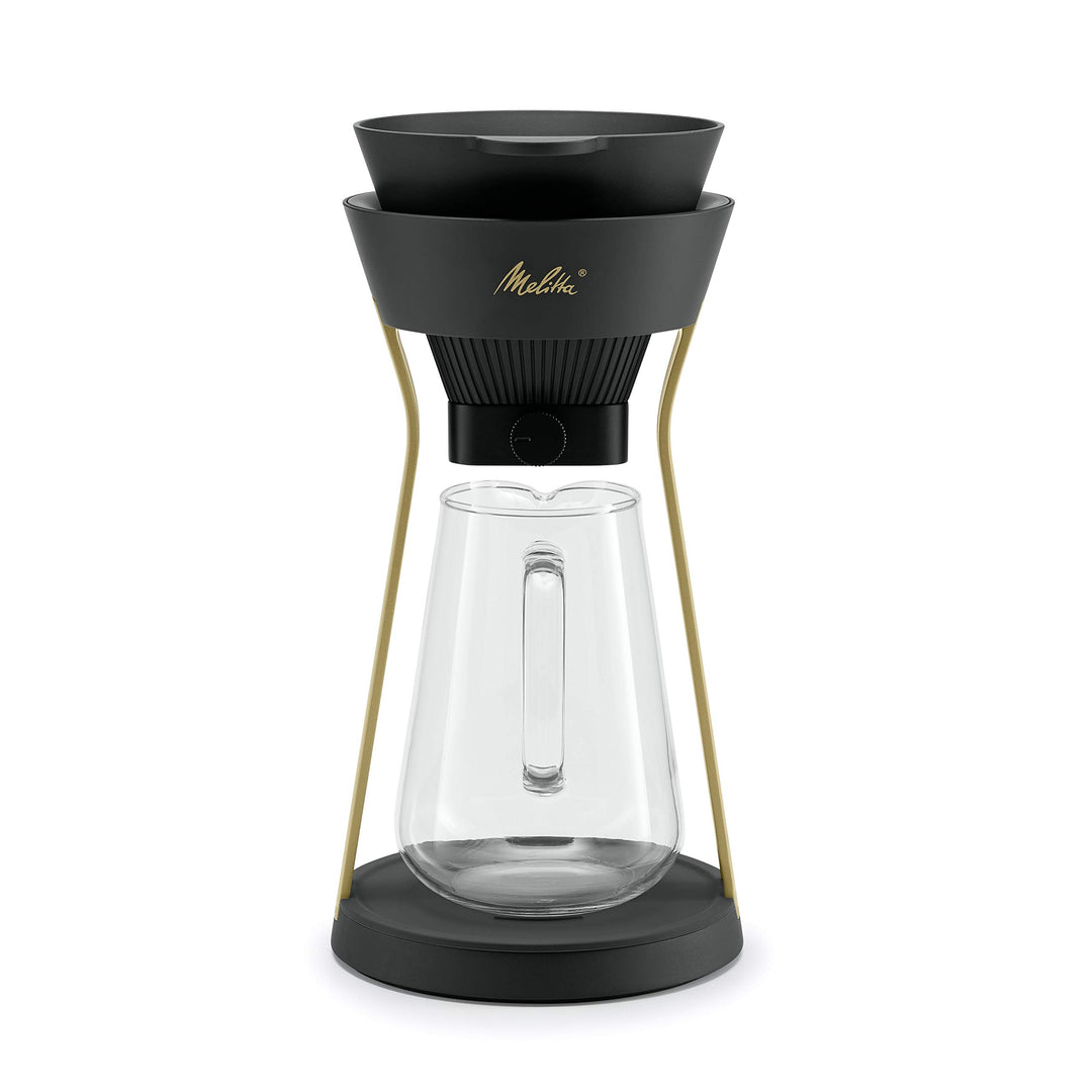 Melitta AMANO Kaffeebereiter, schwarz-gold, Schwarz-gold