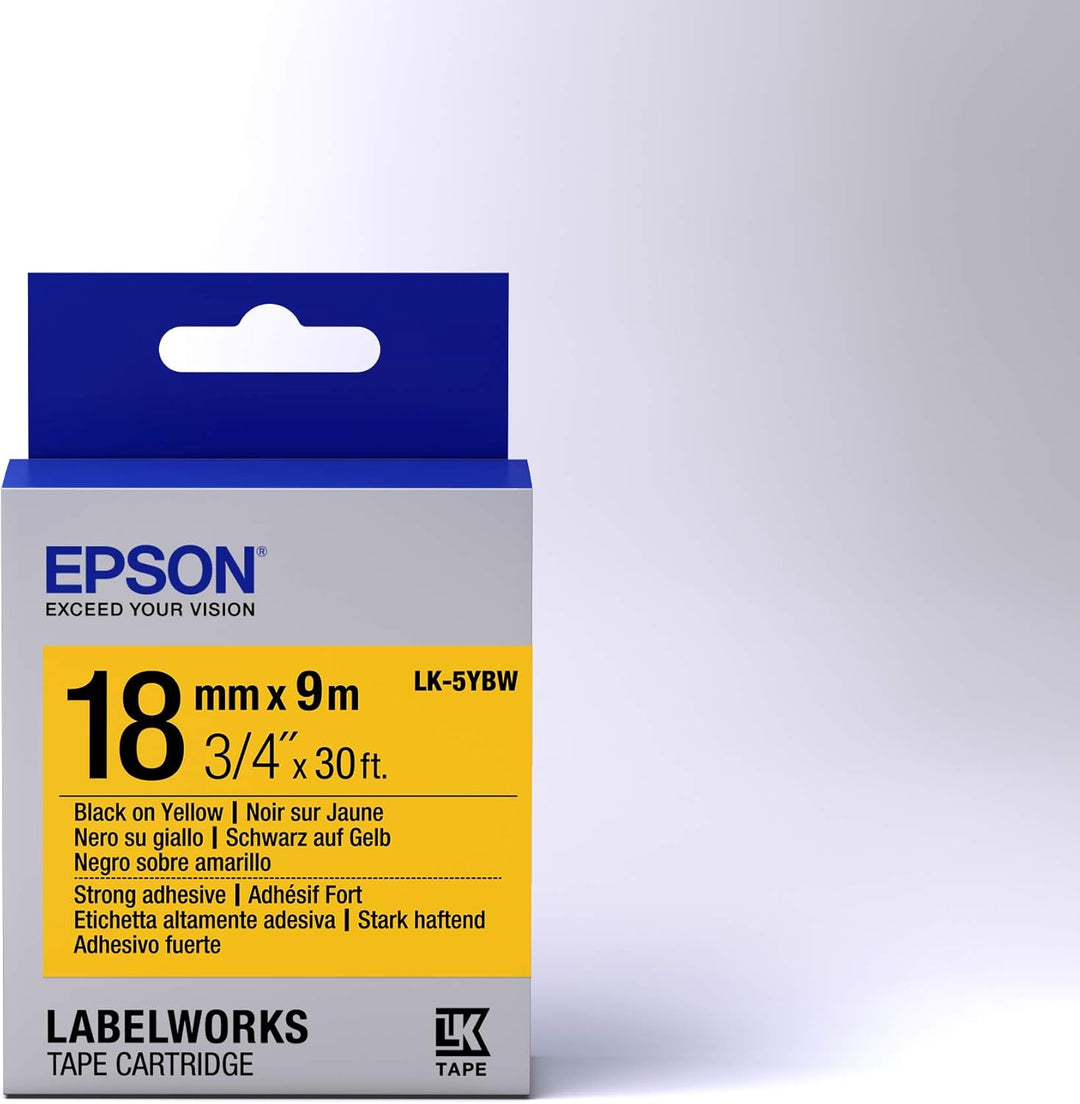 EPSON Ribbon LK-5YBW yellow/black