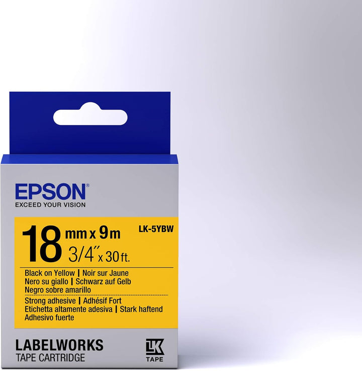 EPSON Ribbon LK-5YBW yellow/black