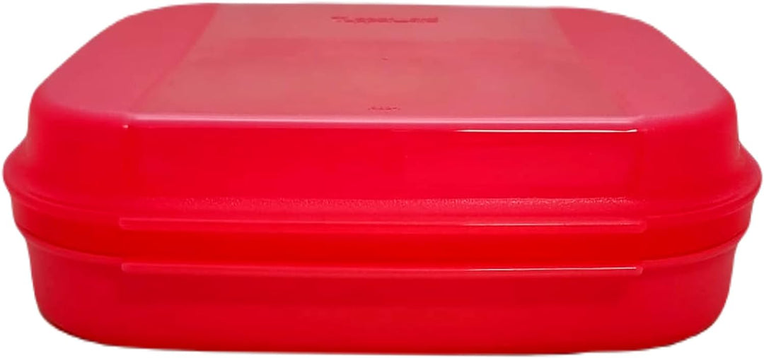 Tupperware Naschkätzchen 1,1 L niedrig lachs flamingo Bellevue Vorratshaltung Vorrat Apollo Brotdose