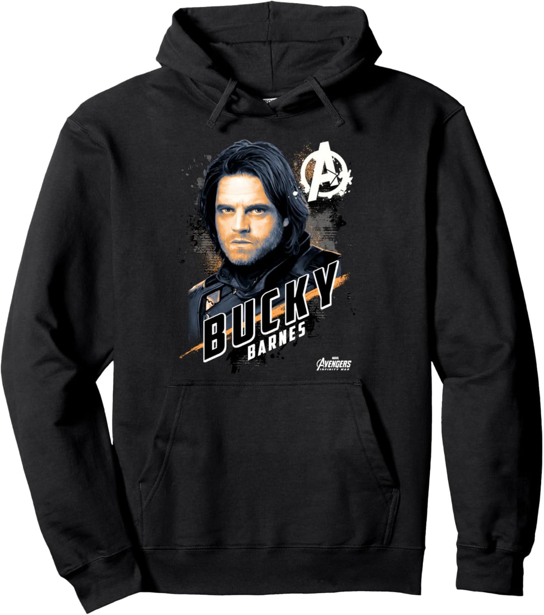 Marvel Avengers Infinity War Bucky Barnes Pullover Hoodie