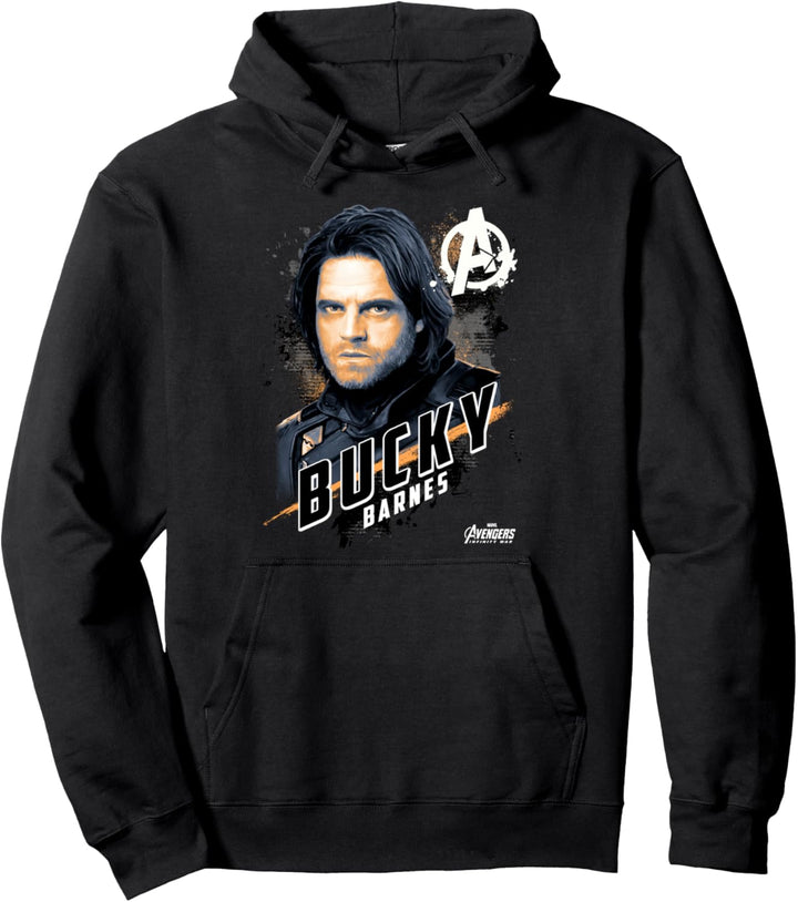 Marvel Avengers Infinity War Bucky Barnes Pullover Hoodie