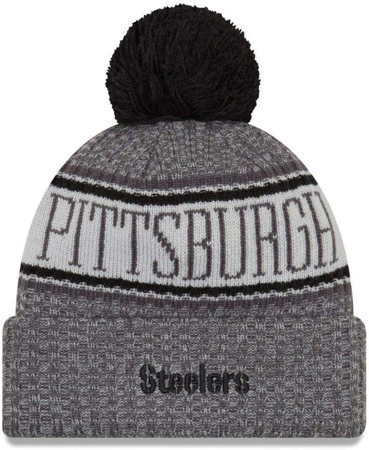 New Era NFL Sideline Graphite Mütze - Pittsburgh Steelers