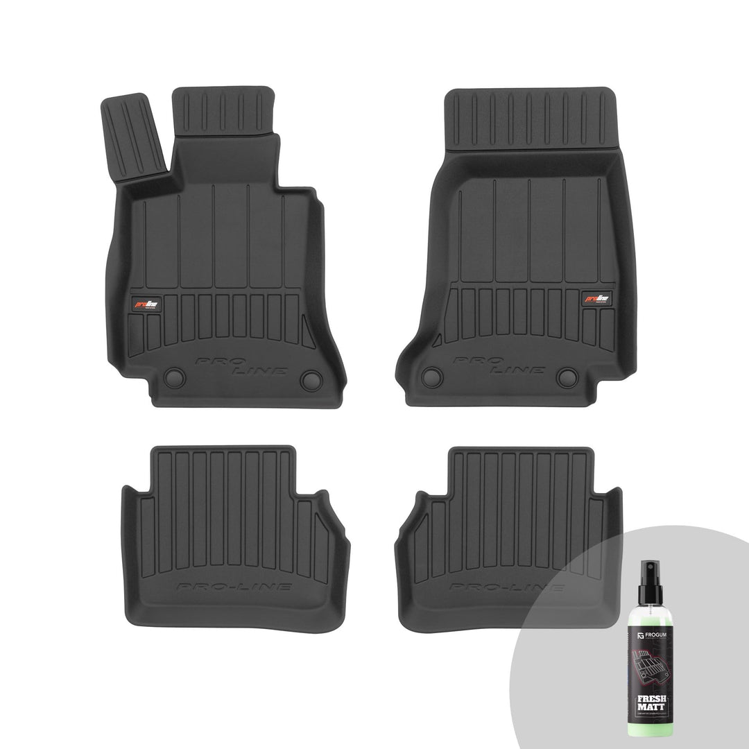 FROGUM ProLine 3D Gummimatten Exklusiven Auto Fussmatten Autofussmatten für Mercedes-Benz E-Klasse W