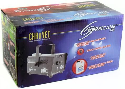 CHAUVET DJ Hurricane 700 Fog Machine 700 Stück Nebelmaschine, 700 Stück Nebelmaschine