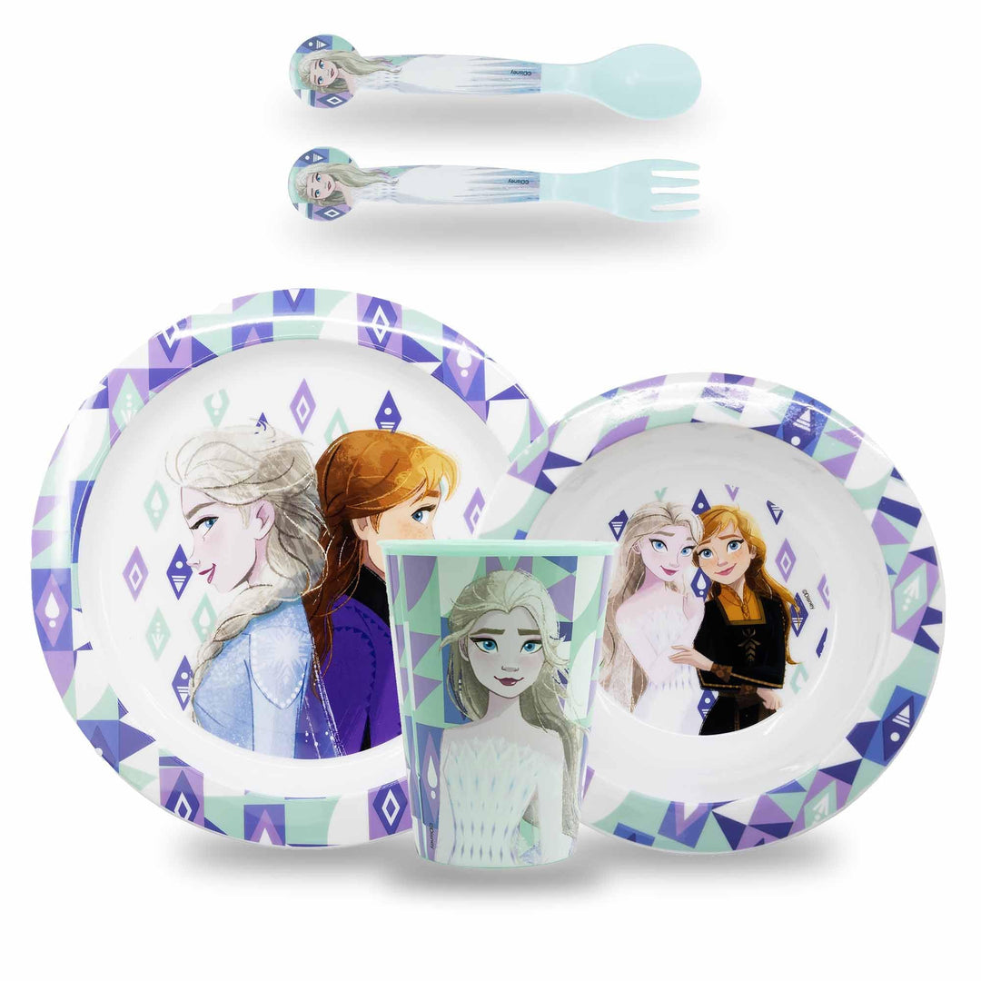 Sorrisini Kindergeschirr set, Wiederverwendbares Babygeschirr Set, Kinder Essgeschirr, Microwaveable