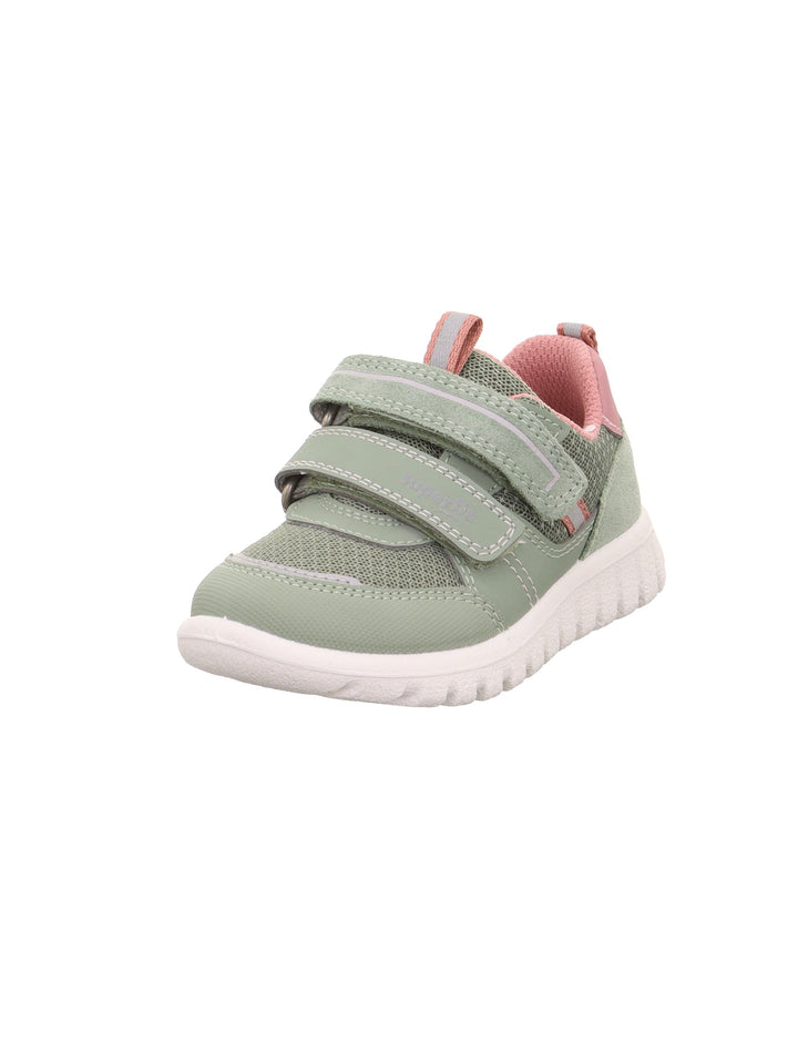 Superfit Mädchen Sport7 Mini 1-006203 Sneaker 20 EU Weit Hellgrün Rosa 7500, 20 EU Weit Hellgrü