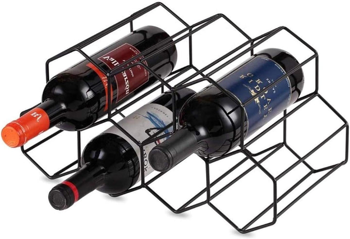 Weinregal Metall Freistehender, Freistehender Weinflaschehalter, Tisch Weinregal, Arbeitsplatte Wein