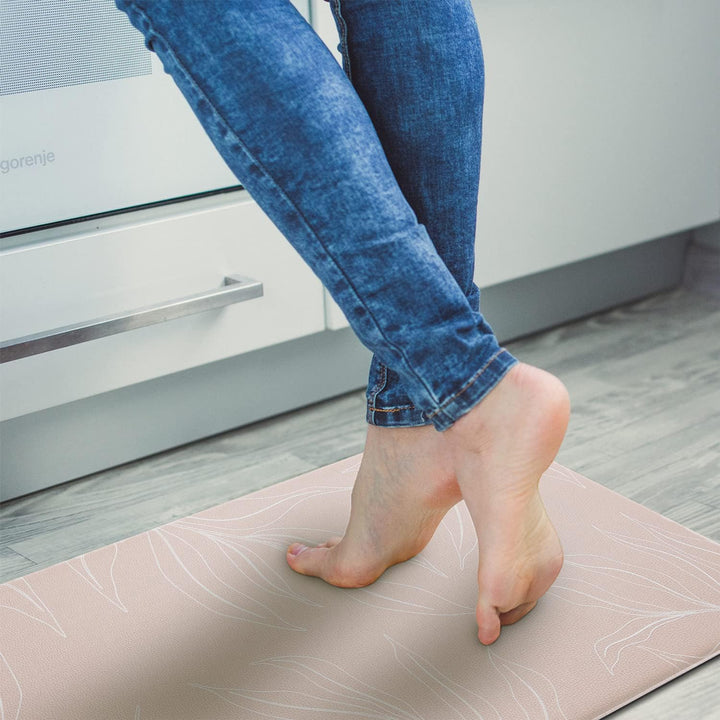 Paco Home Küchenteppich Küchenmatte Küchenläufer PVC rutschfest Teppich Läufer Für Küche Fussmatte V