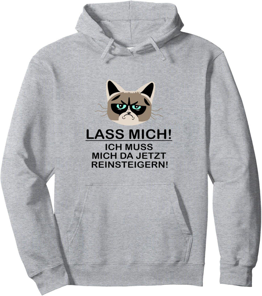 Lass mich in Ruhe ich muss mich da reinsteigern Zicken Pullover Hoodie
