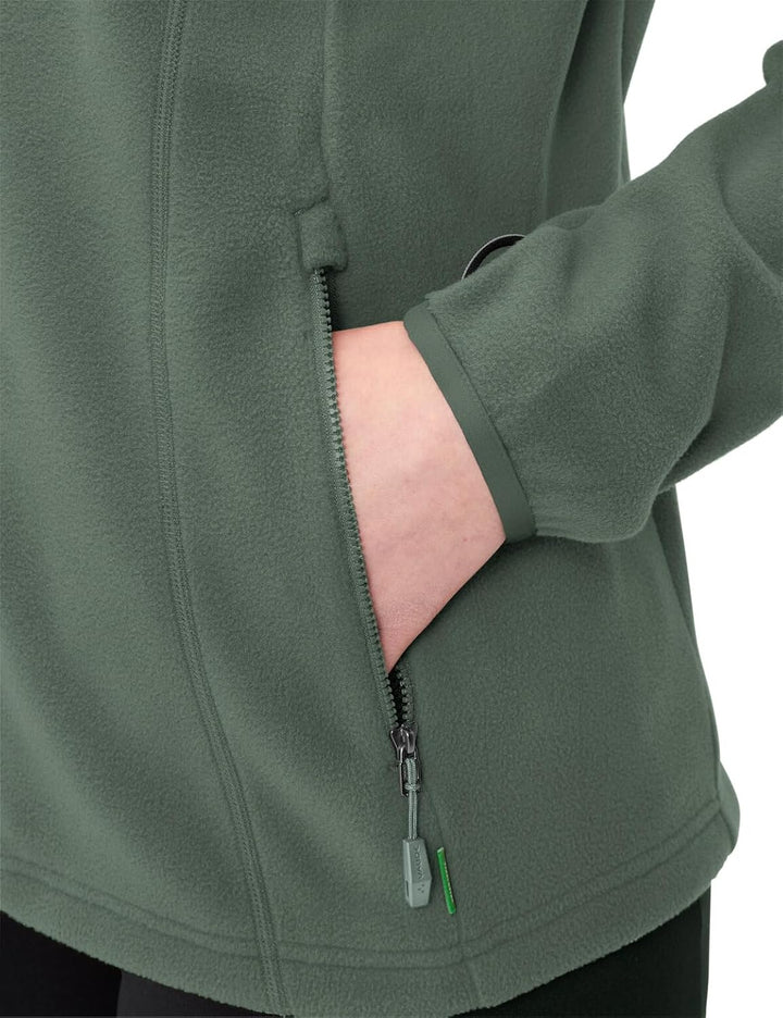 VAUDE Women's Rosemoor Fleece Jacket II - Fleecejacke Damen 38 agave, 38 agave