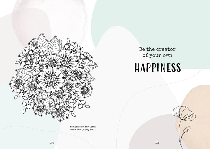 Happy me – Meine 10-Wochen-Tagebuch-Challenge mit Social-Media-Star Cali Kessy, Gebundenes Buch