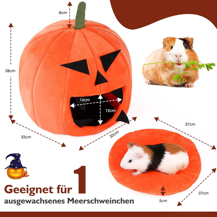 Meerschweinchen Haus, Halloween Stil Meerschweinchen Bett, Kaninchenbett, Kaninchen Haus, ideales Zu