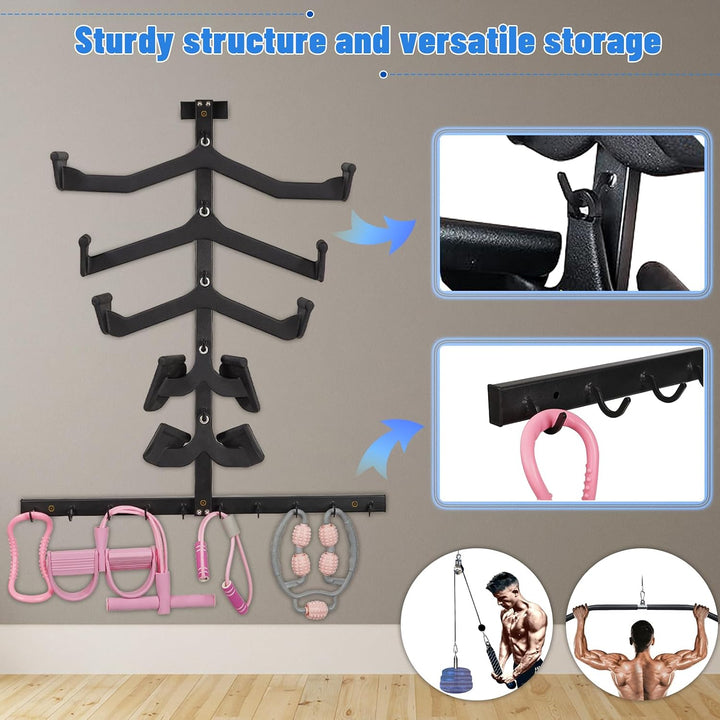 Lat-Pulldown-Aufsätze, Lat-Pull-Down-Stange, Aufbewahrungsregal für Mag Grip Lat-Pulldown-Maschinen,