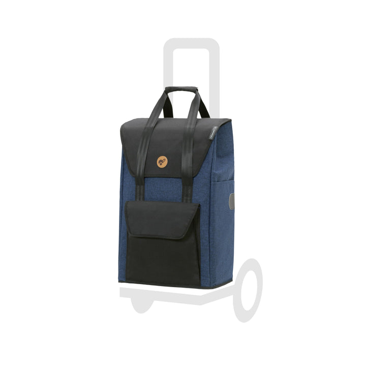 ANDERSEN Einkaufstrolley Ersatztasche - Tasche Senta 2.0 blau 49 L, Blau